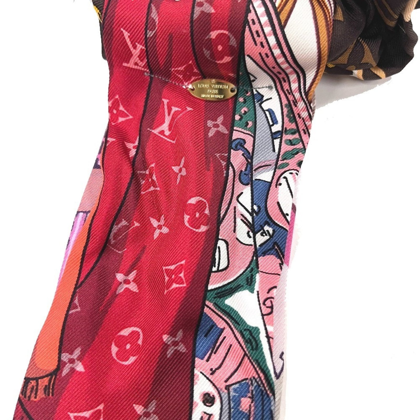 Vuitton silk scrunchie from Louis - 7