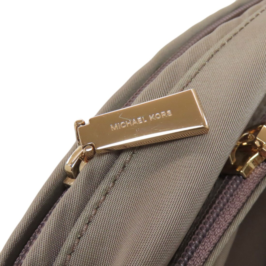 Logo Michael Kors Backpack Nylon Daypack - 19