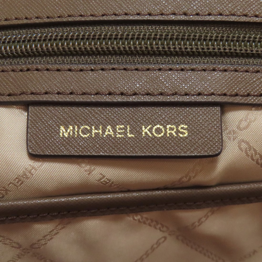Logo Michael Kors Backpack Nylon Daypack - 7