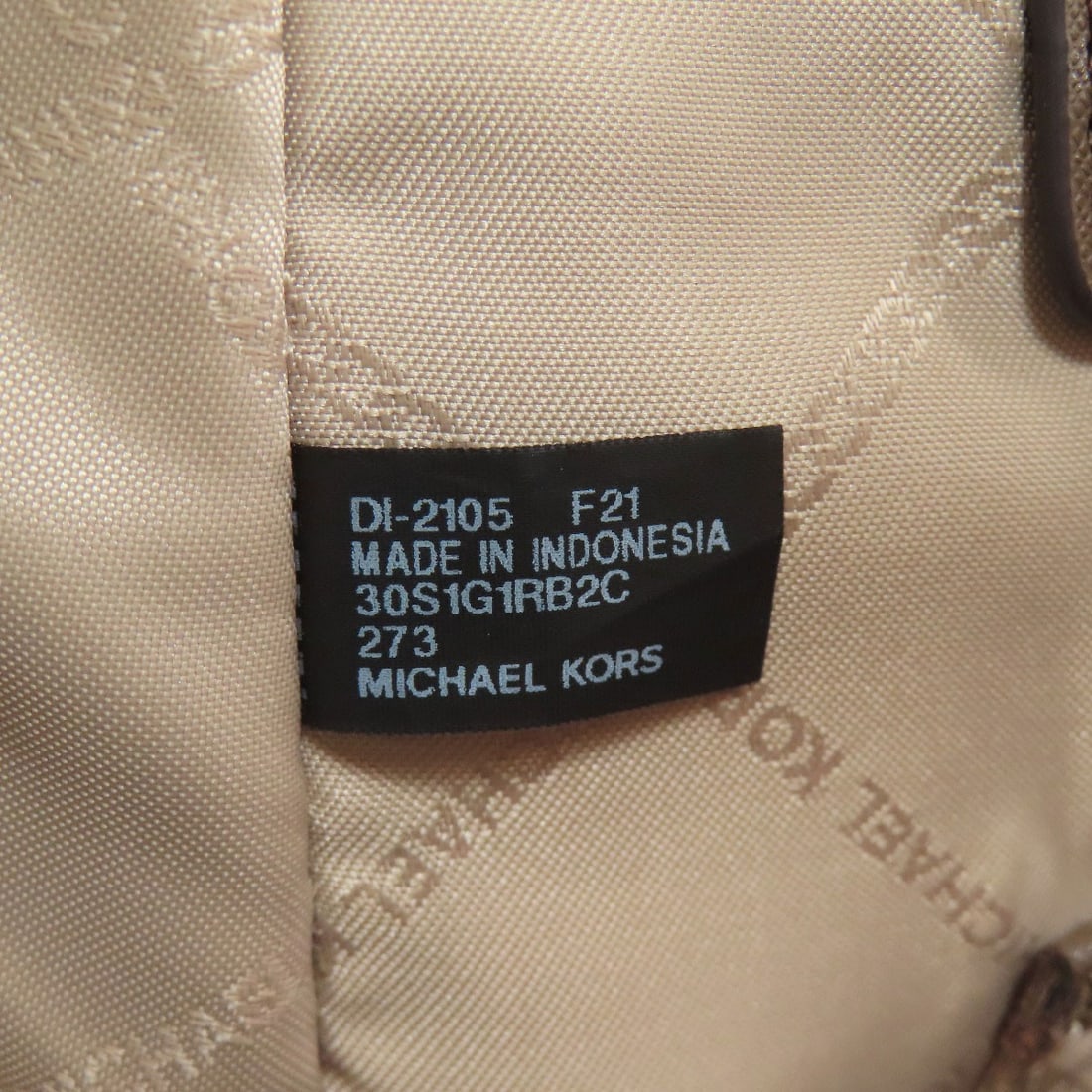 Logo Michael Kors Backpack Nylon Daypack - 8