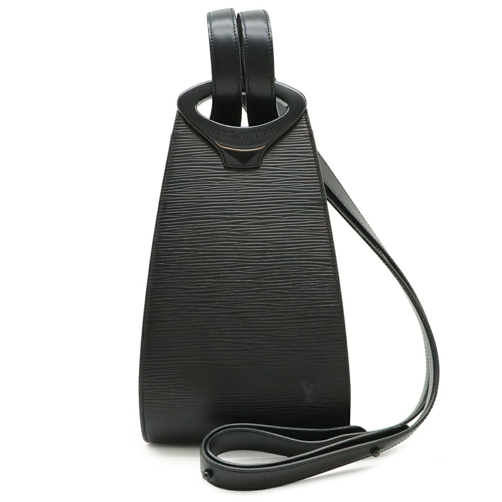 Vuitton Shoulder Bag Epi Leather by Louis: Vuitton Shoulder Bag Epi Leather by Louis A sleek and sophisticated shoulder bag made from high-quality Epi Leather, the Vuitton Epi Leather by Louis features a timeless design with clean lines and