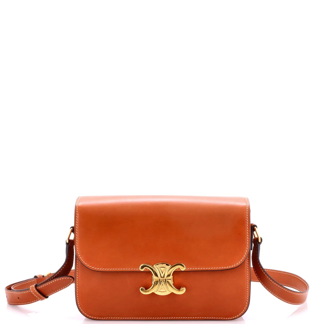 Celine Triomphe Shoulder Bag Smooth Calfskin Medium (1 of 7)