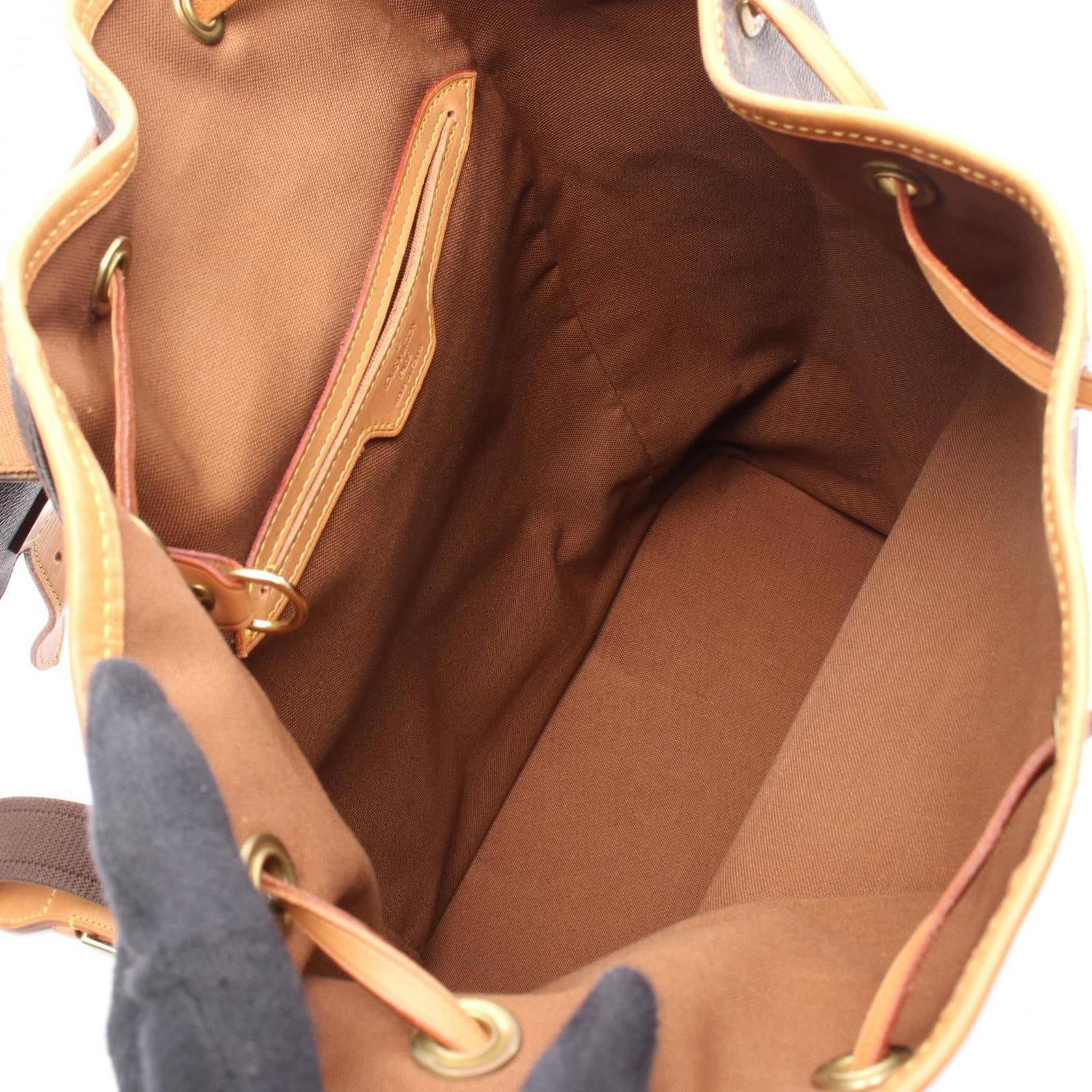 Canvas Coated Backpack Louis Vuitton - 3
