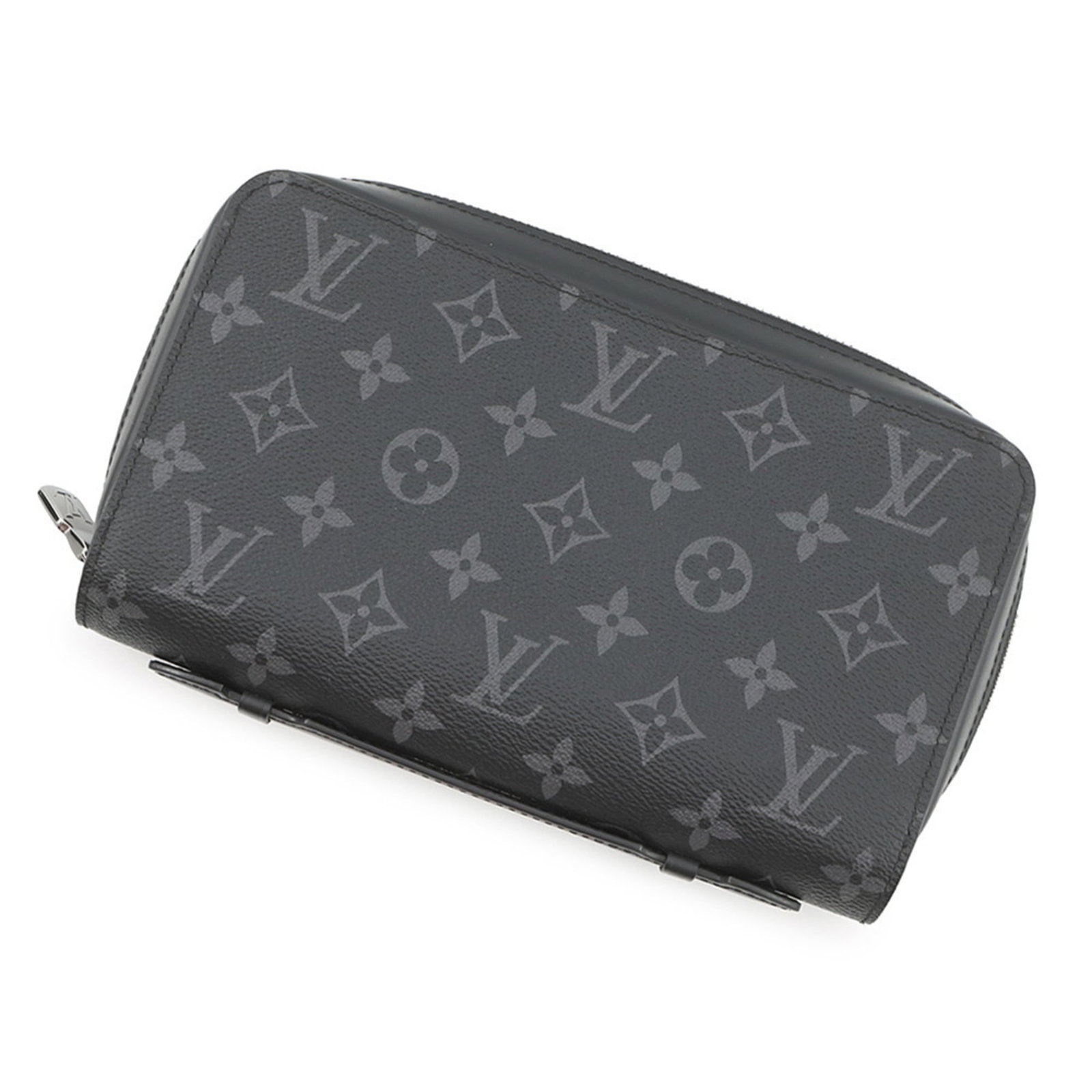 Long Wallet Bi Fold Monogram Louis Vuitton: Long Wallet Bi Fold Monogram Louis Vuitton Monogram Eclipse Long Wallet in Black. This Louis Vuitton bi-fold wallet features the iconic Monogram Eclipse pattern, with a sleek black finish and precise 