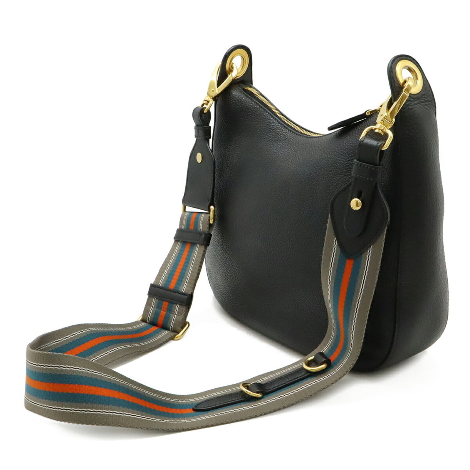 Leather Shoulder Bag Prada - 3