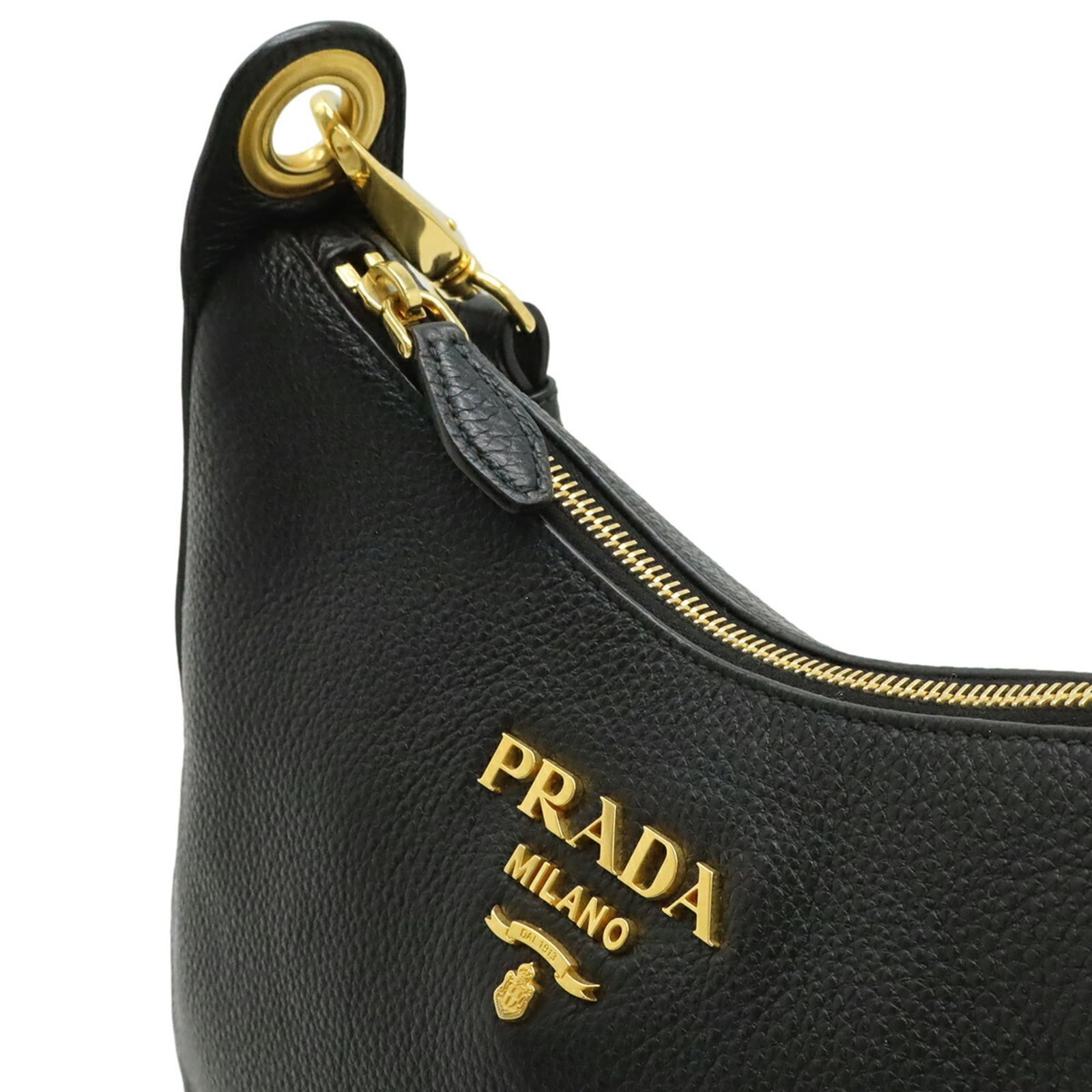 Leather Shoulder Bag Prada - 7