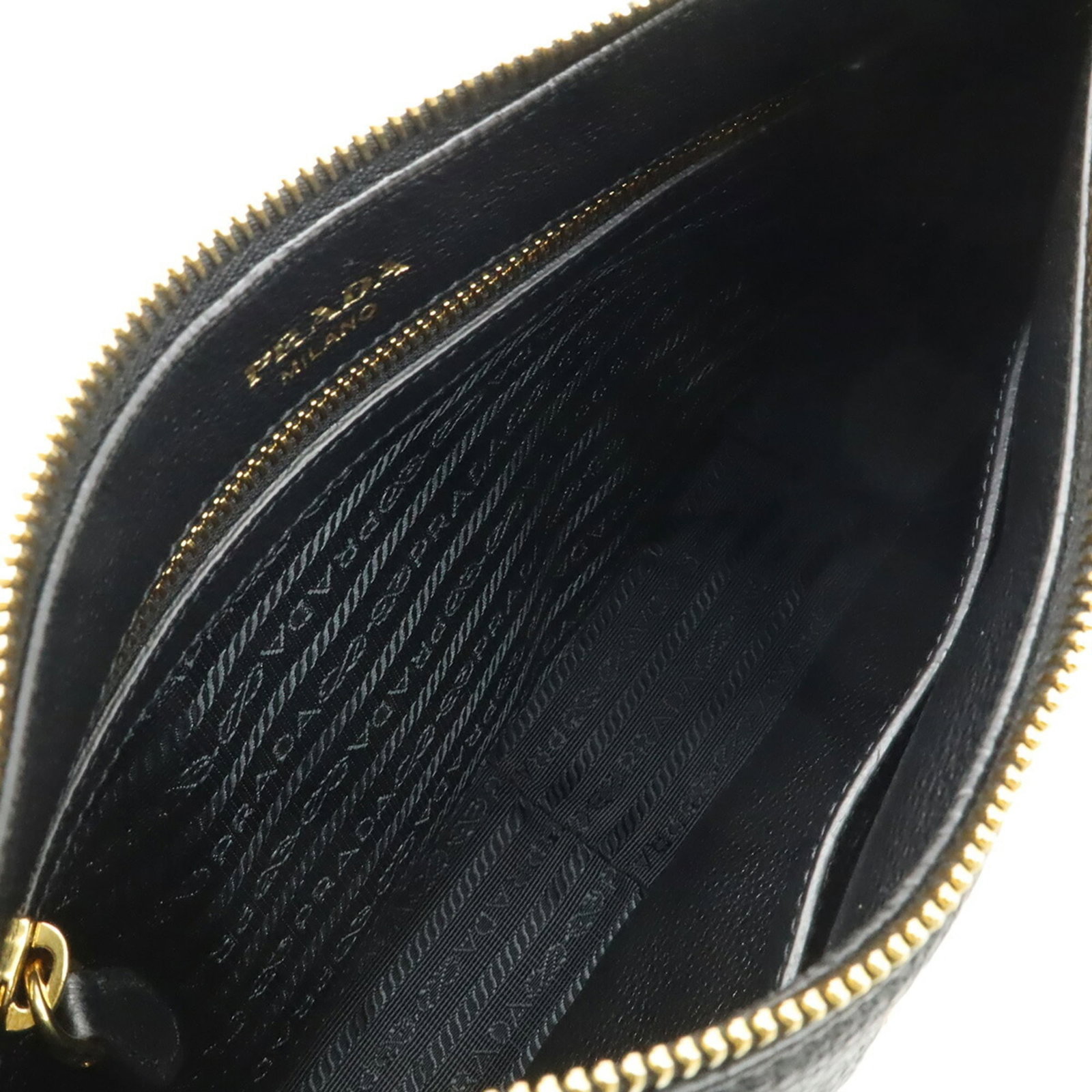 Leather Shoulder Bag Prada - 8