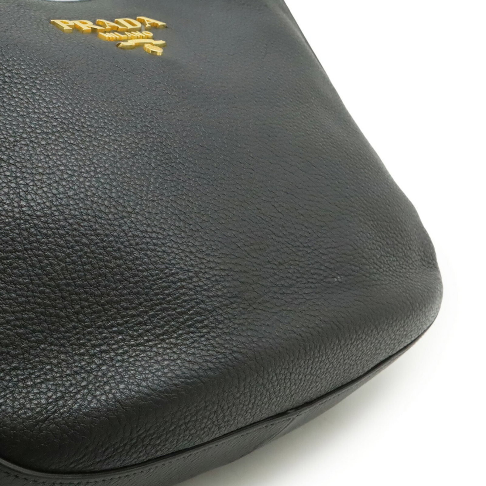 Leather Shoulder Bag Prada - 9