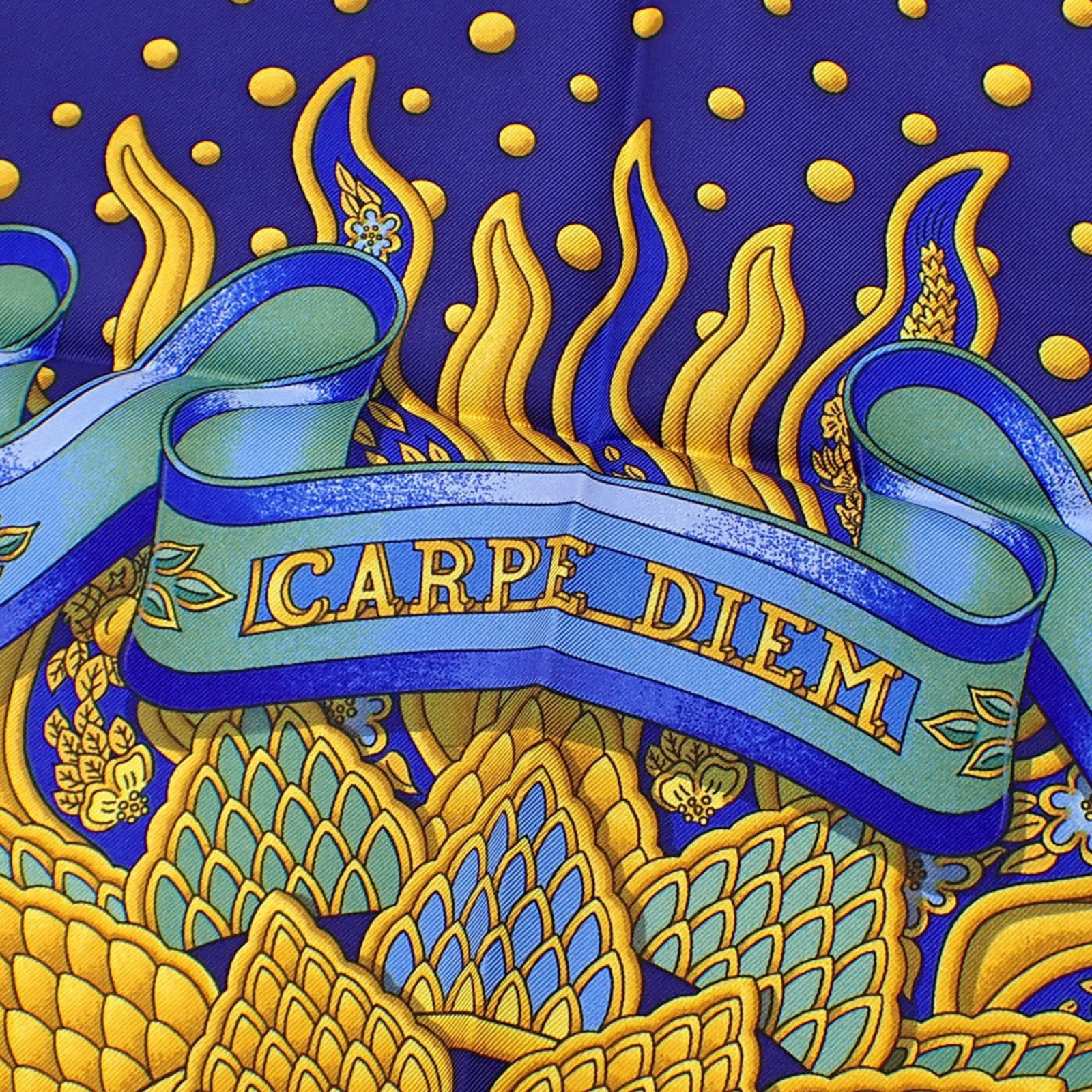 Silk scarf from Hermes - 5