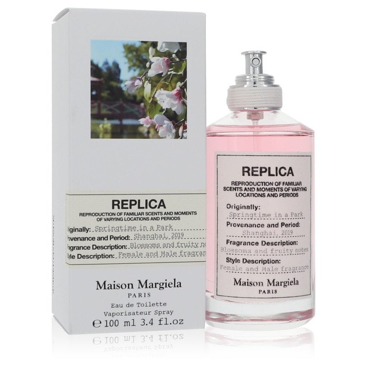 Replica Springtime In A Park Perfume By Maison Margiela Eau De Toilette Spray (Unisex): Replica Springtime In A Park Perfume By Maison Margiela Eau De Toilette Spray (Unisex) Maison Margiela's Springtime in A Park Eau De Toilette Spray offers a unique blend of scents, capturing the