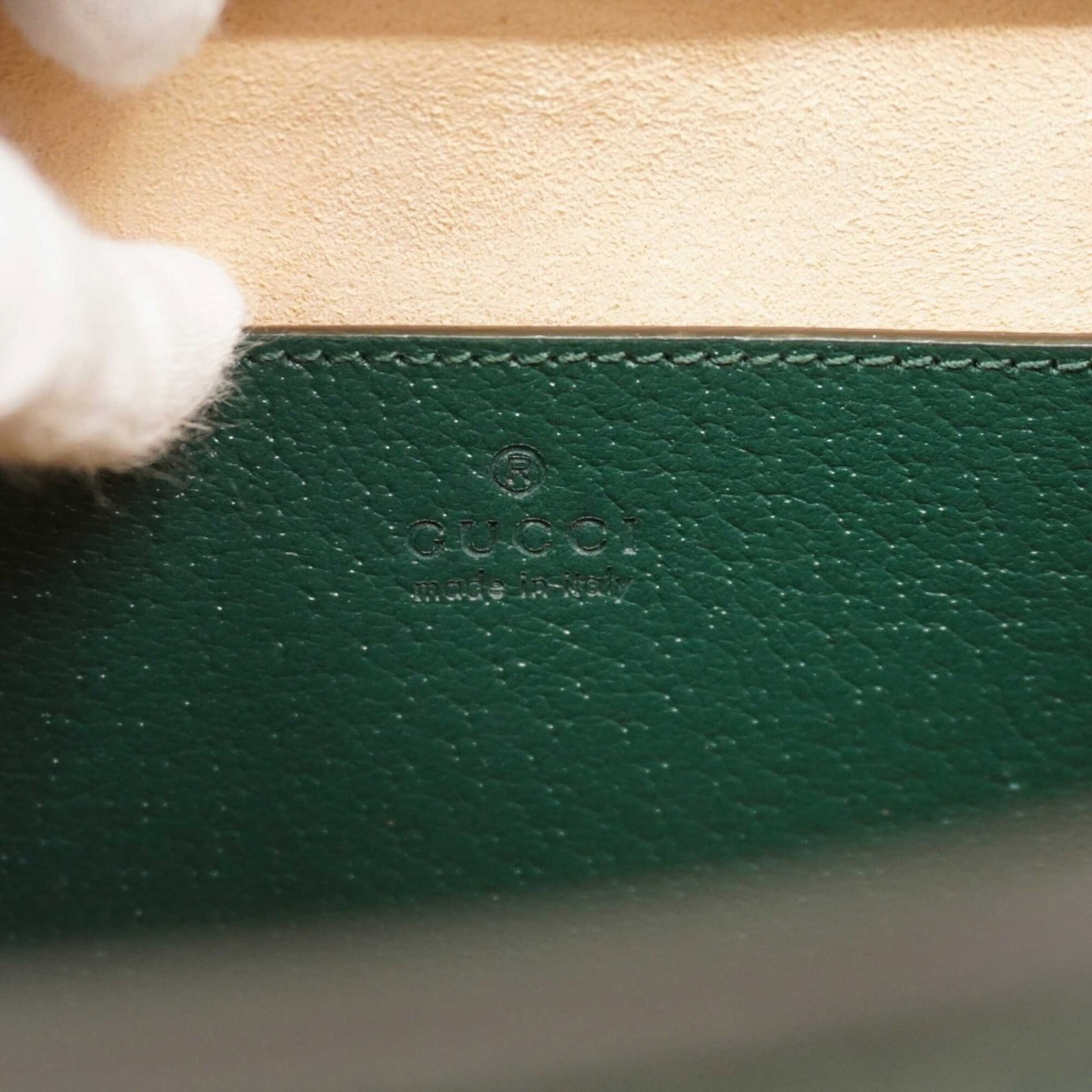 Handbag Leather Gucci - 5