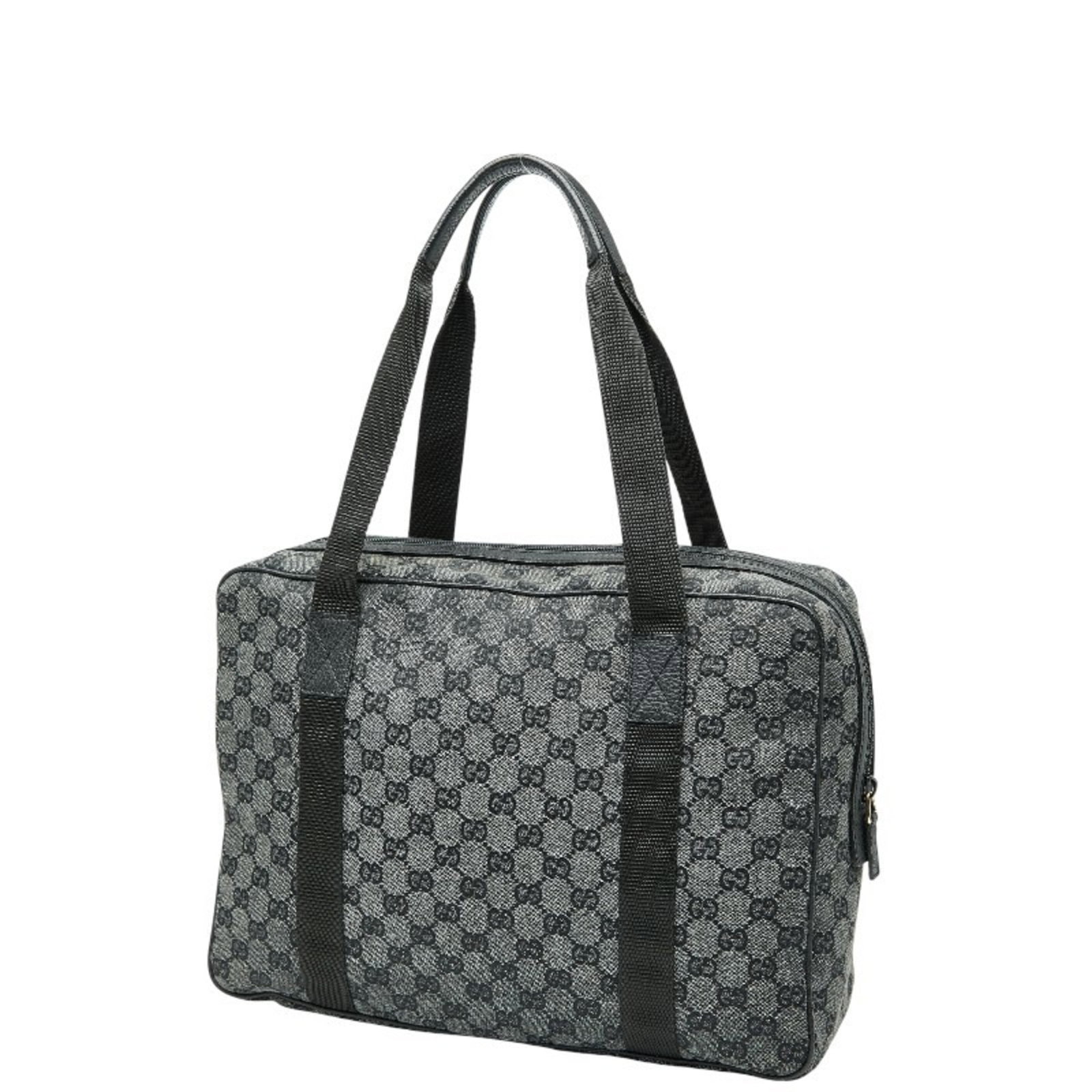 Canvas leather handbag - 2