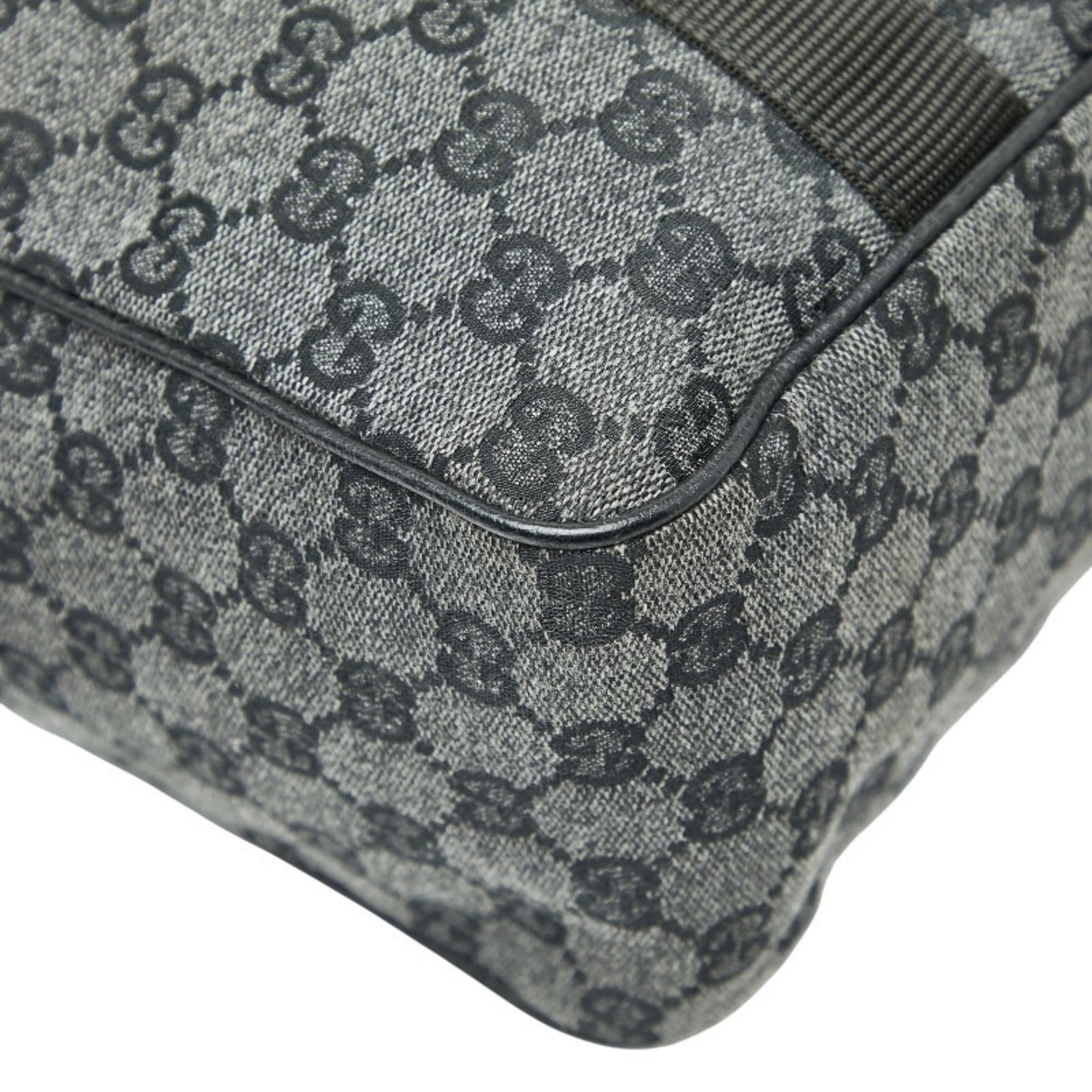 Canvas leather handbag - 7