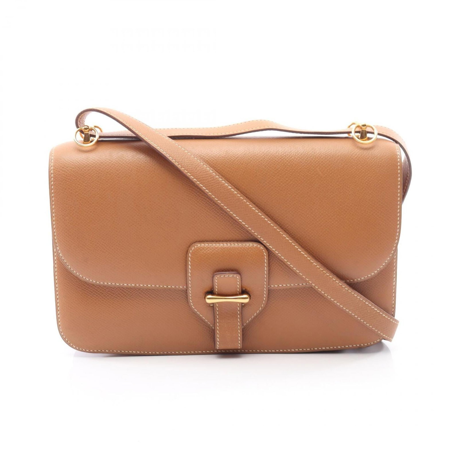 Handbag Hermes Leather Courchevel Shoulder (1 of 14)