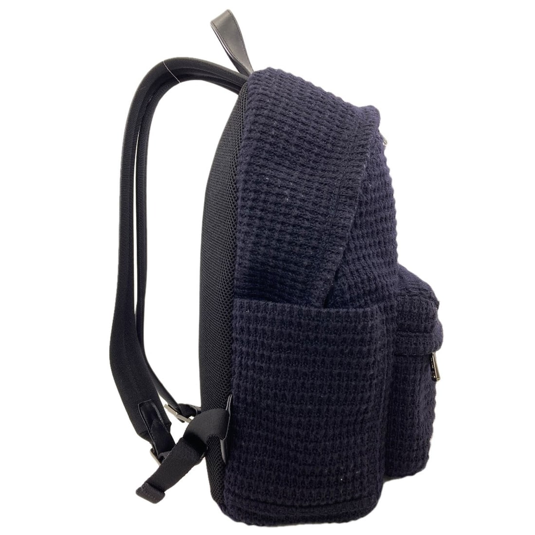 Wool backpack daypack moncler logo - 3