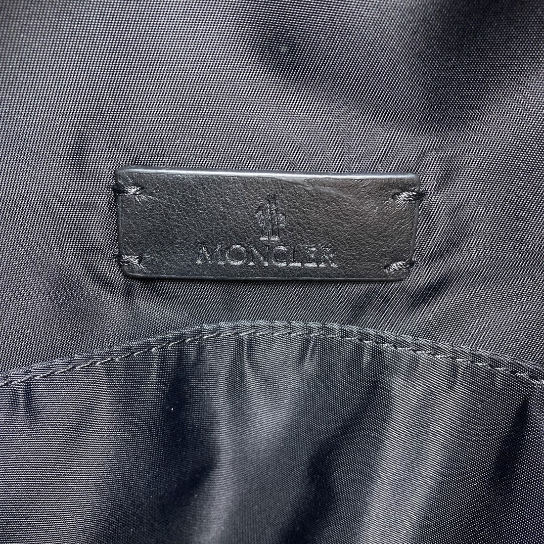 Wool backpack daypack moncler logo - 6