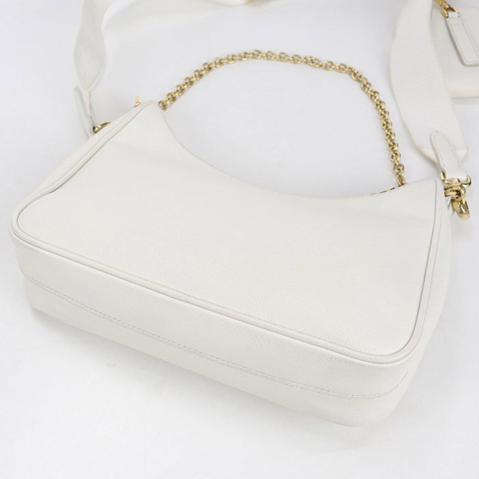 Leather Shoulder Bag Prada - 2