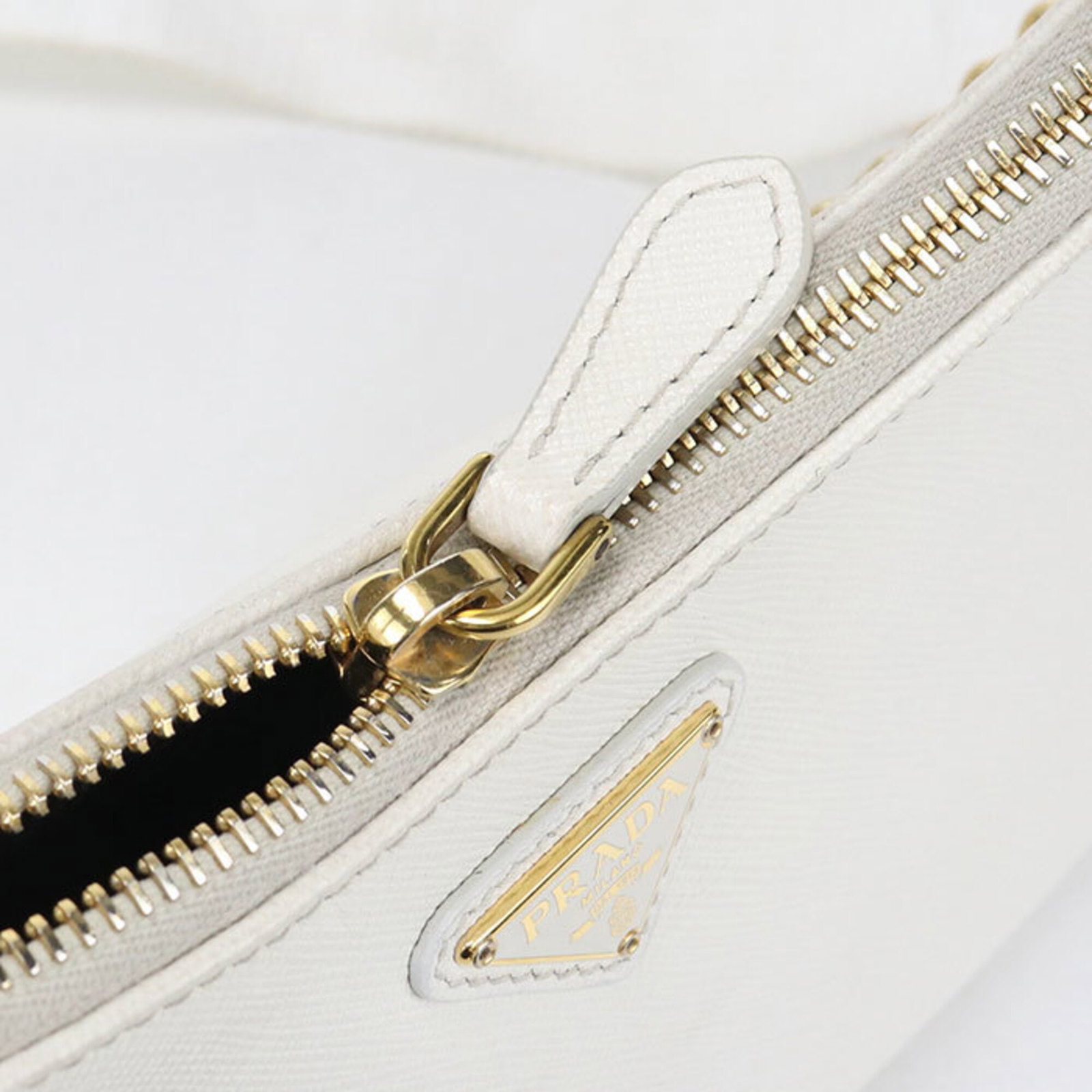 Leather Shoulder Bag Prada - 5
