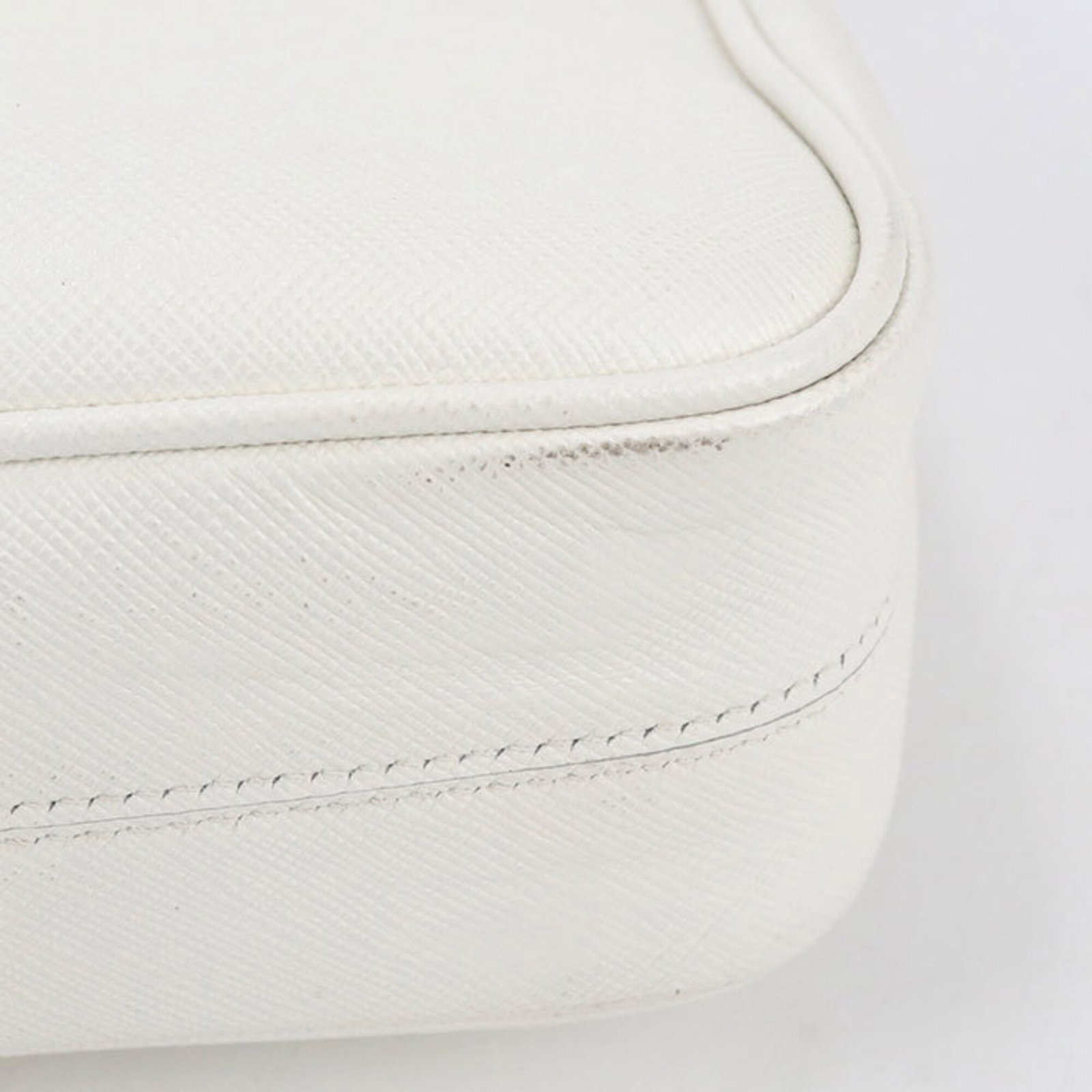 Leather Shoulder Bag Prada - 7