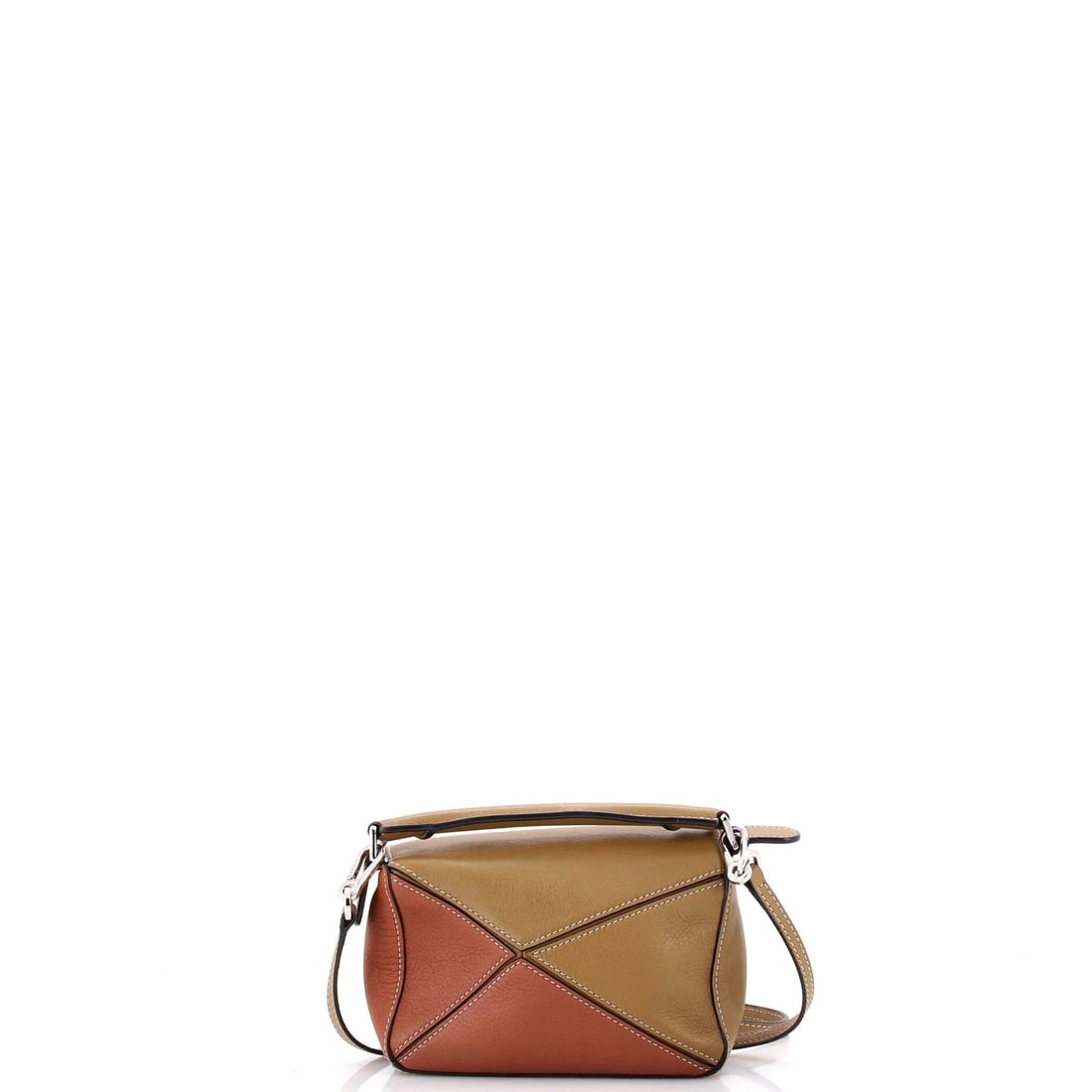 Puzzle Leather Bag Mini Loewe - 3