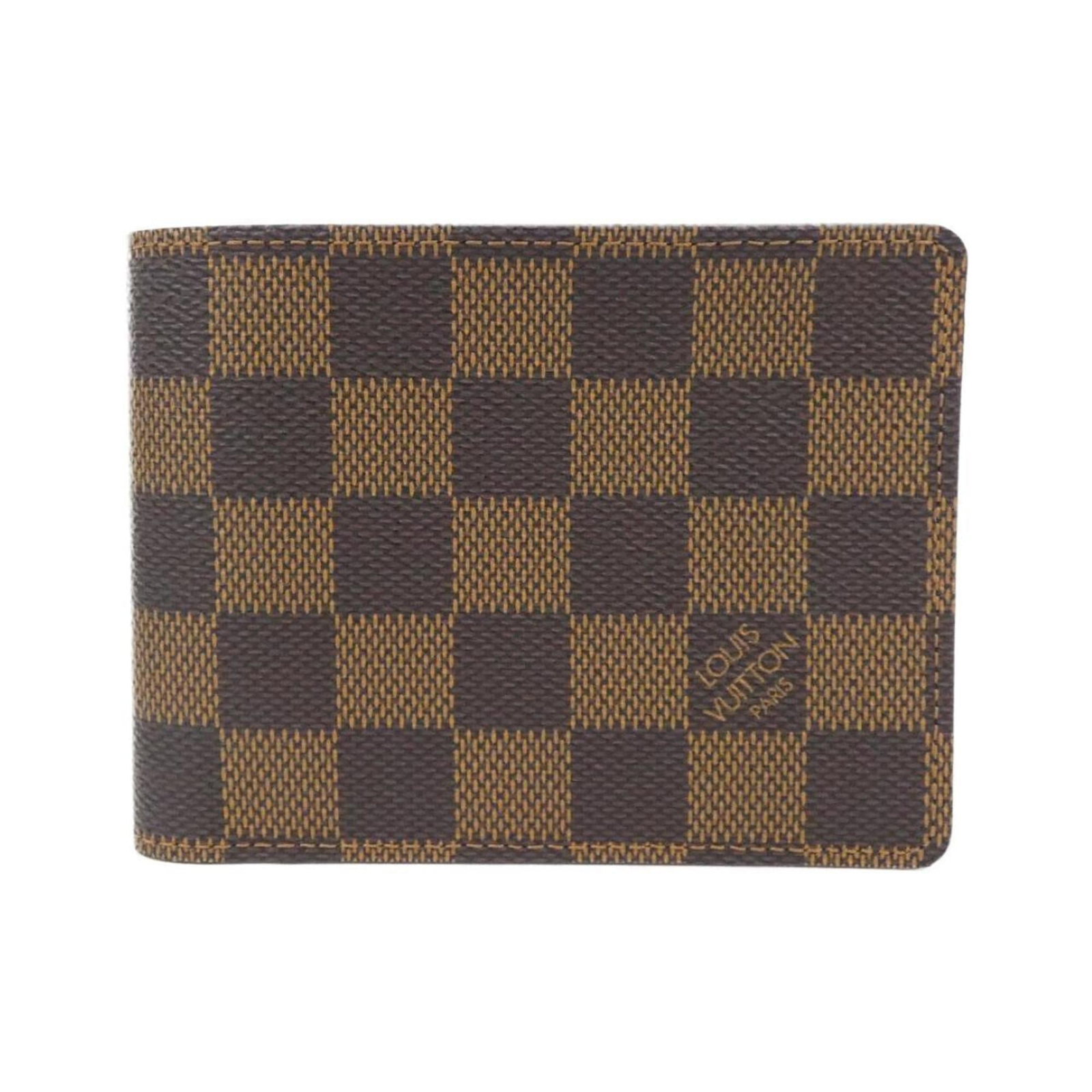 Louis Vuitton Bill Wallet (Bi-Fold) Coated Canvas: Louis Vuitton Bill Wallet (Bi-Fold) Coated Canvas The Louis Vuitton Bill Wallet (Bi-Fold) Coated Canvas features a classic design with a bi-fold layout, perfect for carrying essentials. Made from