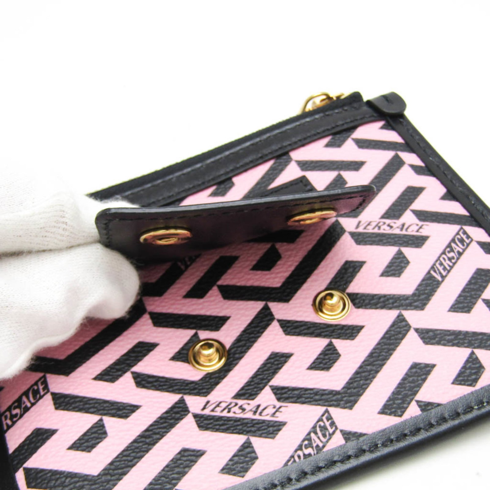 Pouch Leather Pvc Versace - 7