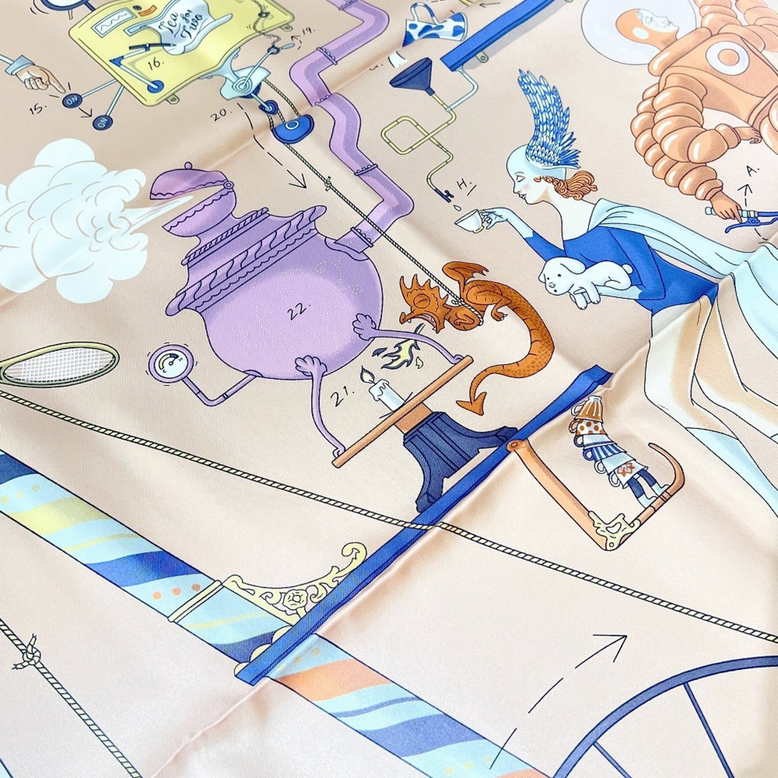 Hermes Stole Silk - 9