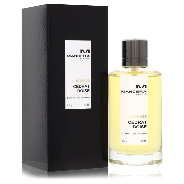 Mancera Cedrat Boise Intense Perfume By Mancera Extrait De Parfum Spray: Mancera Cedrat Boise Intense Perfume By Mancera Extrait De Parfum Spray Mancera Cedrat Boise Intense Extrait De Parfum Spray is a women's perfume available in a 4 oz size. This fragrance features an