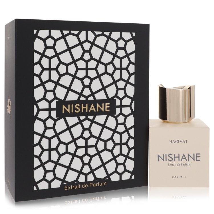 Hacivat Perfume By Nishane Extrait De Parfum Spray (Unisex): Hacivat Perfume By Nishane Extrait De Parfum Spray (Unisex) Extrait De Parfum Spray by Nishane, Hacivat, in a 3.4 oz size, offers a unique fragrance experience with 500 grams of perfume. This unisex