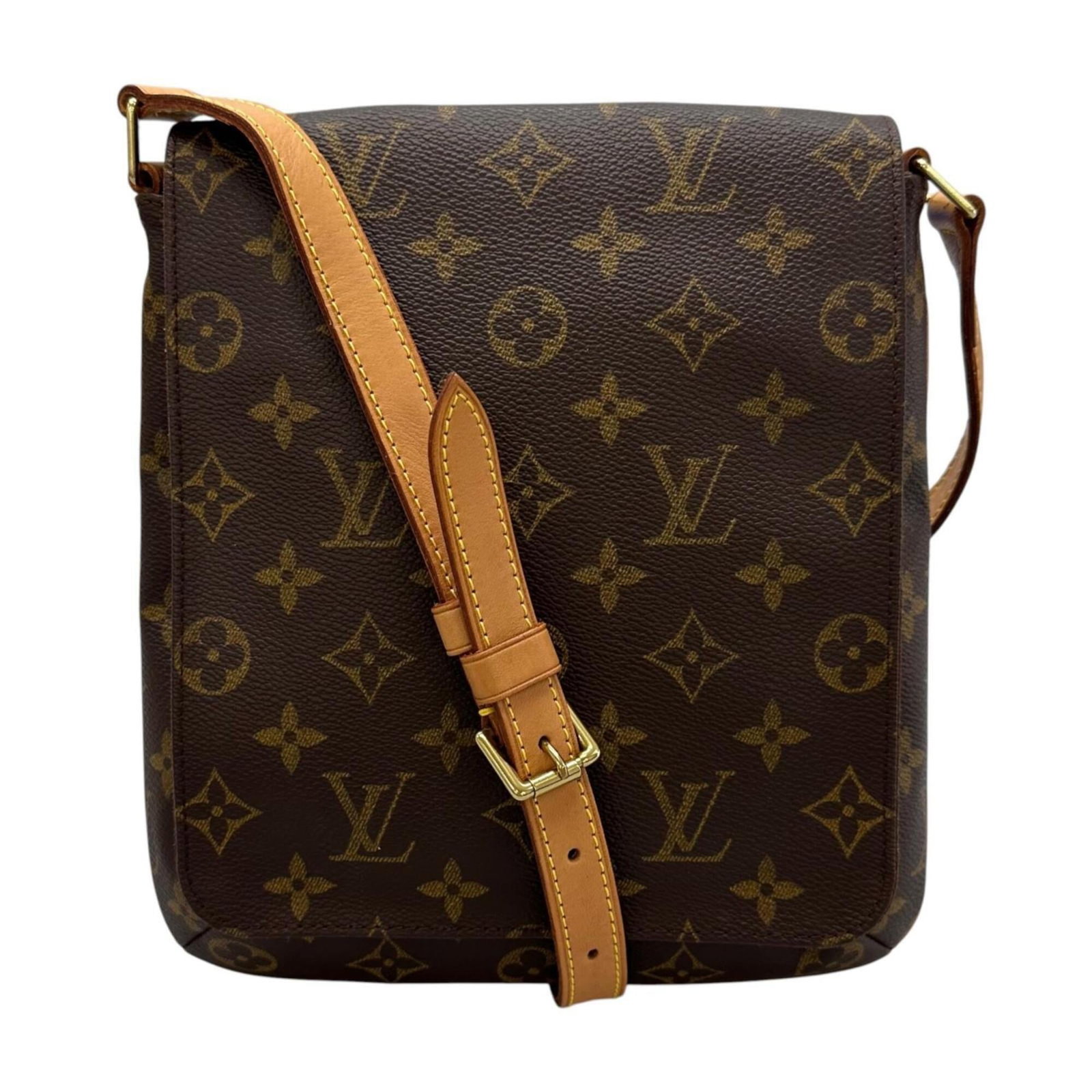 Shoulder Bag Monogram By Louis Vuitton: Shoulder Bag Monogram By Louis Vuitton Brown Monogram Shoulder Bag by Louis Vuitton, featuring the iconic monogram pattern. This pre-owned bag boasts a classic design with a timeless appeal,