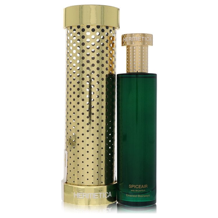 Emerald Stairways Spiceair Perfume By Hermetica Eau De Parfum Spray (Unisex Alcohol Free): Emerald Stairways Spiceair Perfume By Hermetica Eau De Parfum Spray (Unisex Alcohol Free) The Emerald Stairways Spiceair Perfume by Hermetica Eau De Parfum Spray is an unisex, alcohol-free fragrance a