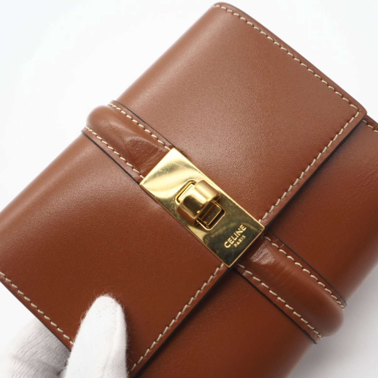 Celine Tri Fold Leather - 8