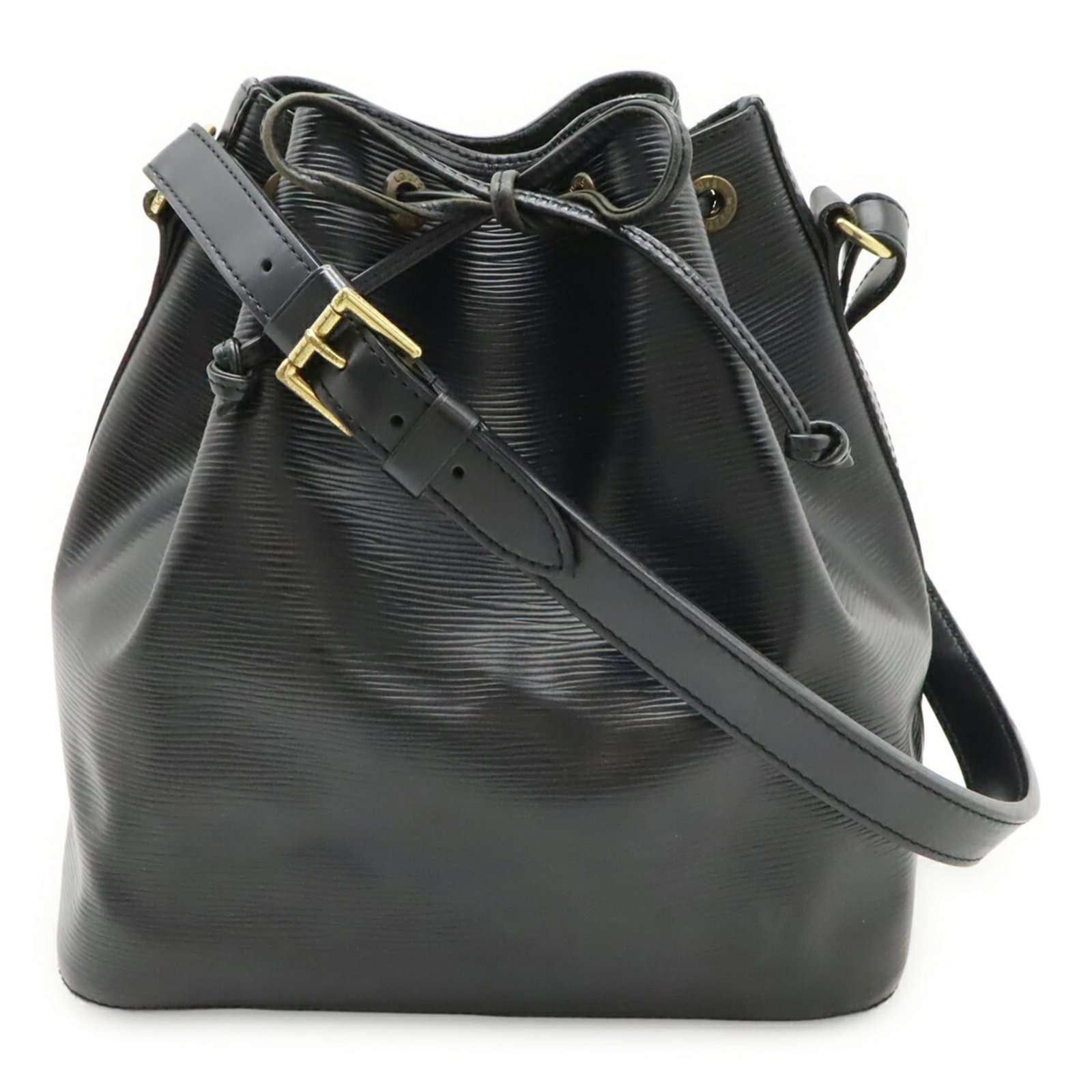 Vuitton Shoulder Bag Epi Leather by Louis: Vuitton Shoulder Bag Epi Leather by Louis The Louis Vuitton Epi Leather shoulder bag features iconic monogram pattern and sleek design. Made from high-quality Epi leather, it boasts a timeless black c