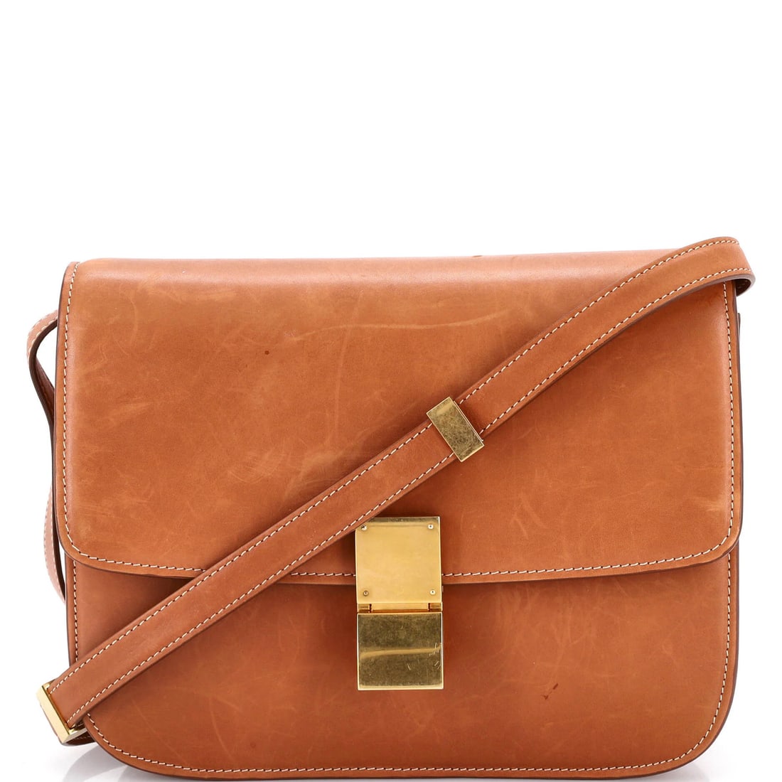 Box bag smooth leather medium Celine classic (1 of 7)