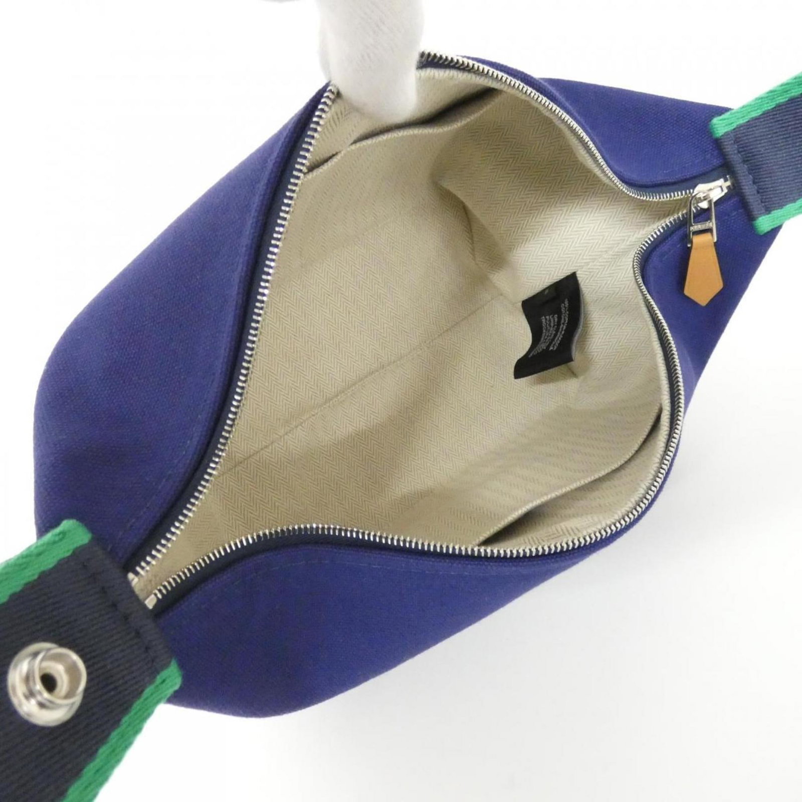 Canvas pouch by Hermes - 7
