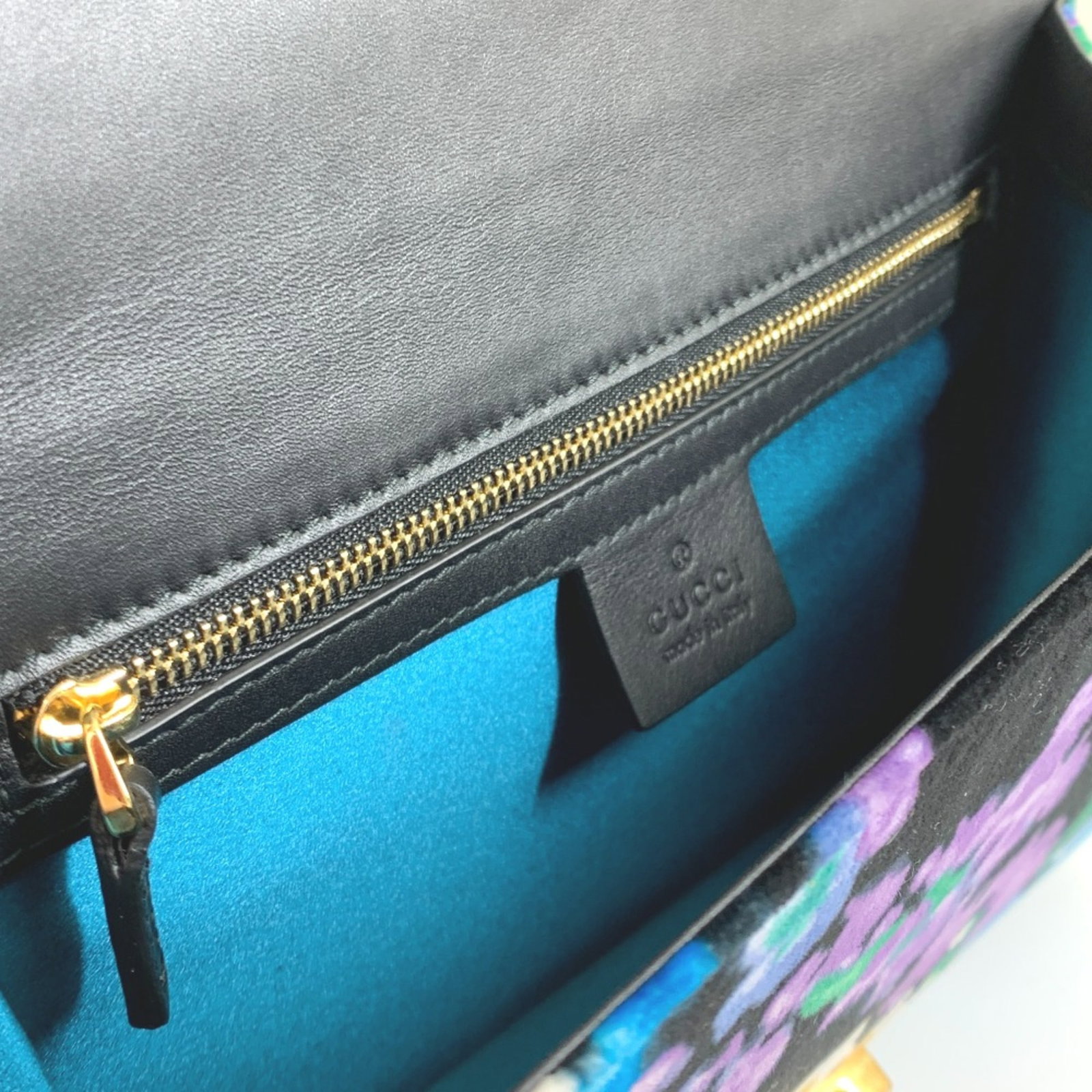 Shoulder Bag Leather Gucci - 12