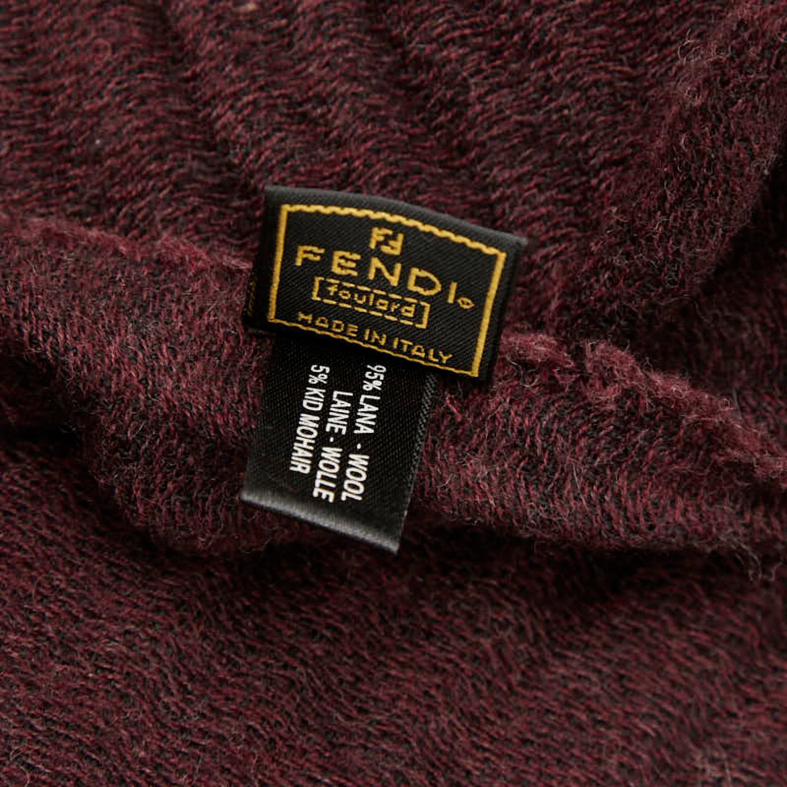 Fendi stole wool - 5