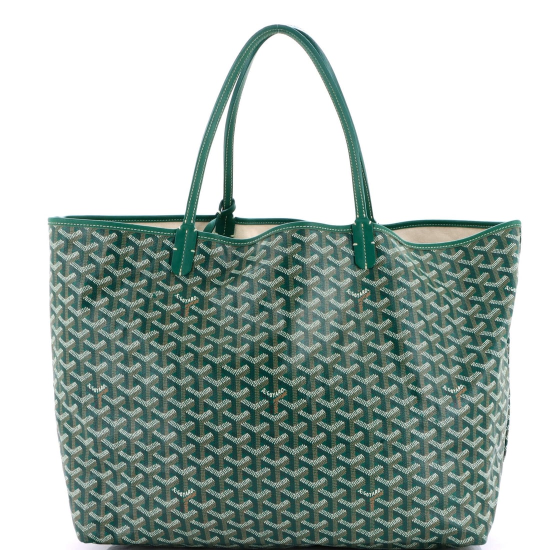 Goyard Saint Louis Tote Claire Voie Coated Canvas GM (1 of 8)