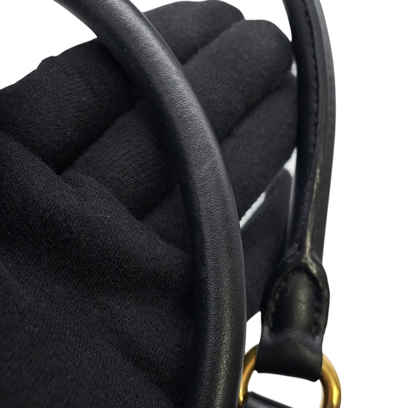 Canvas leather handbag - 11