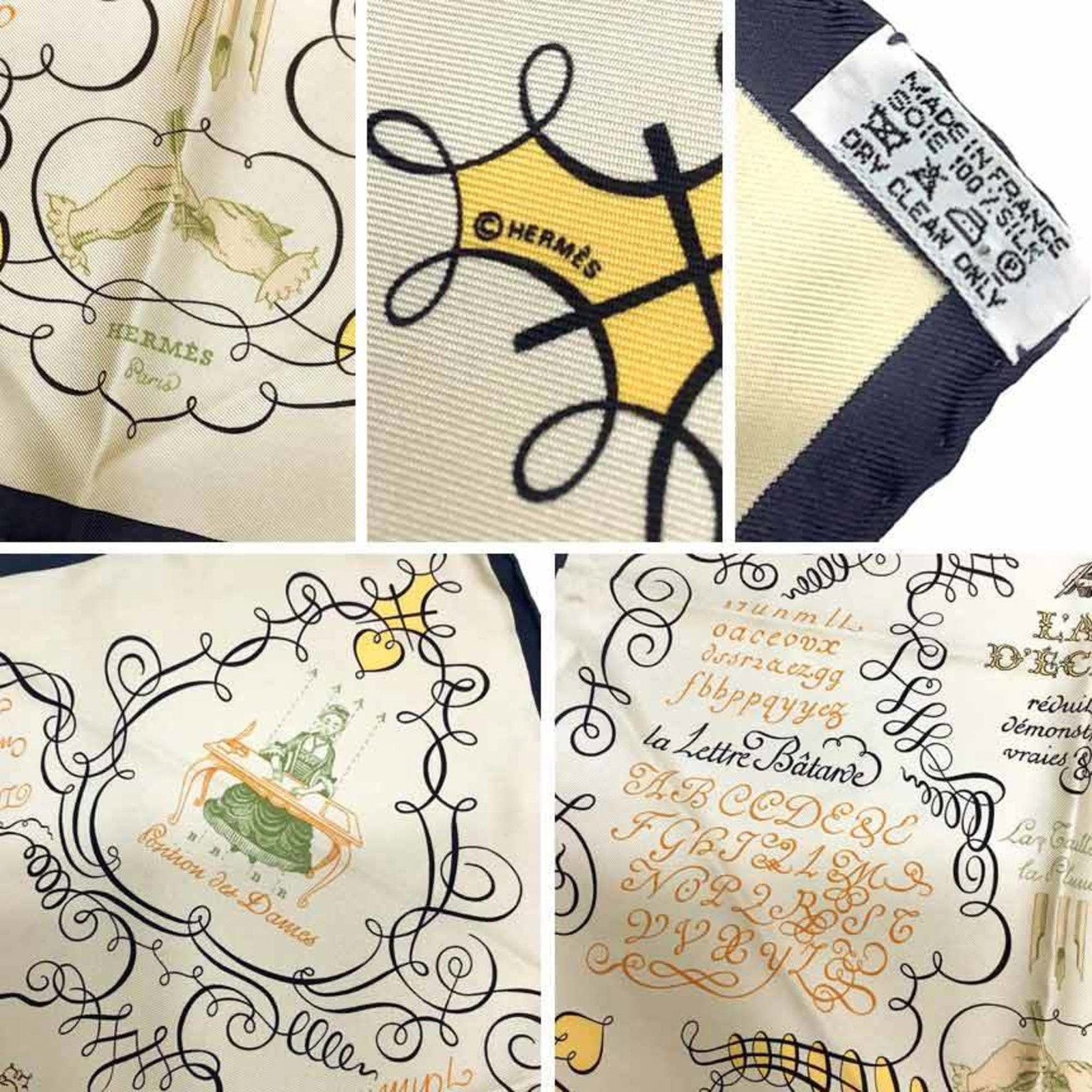 Silk scarf from Hermes - 2