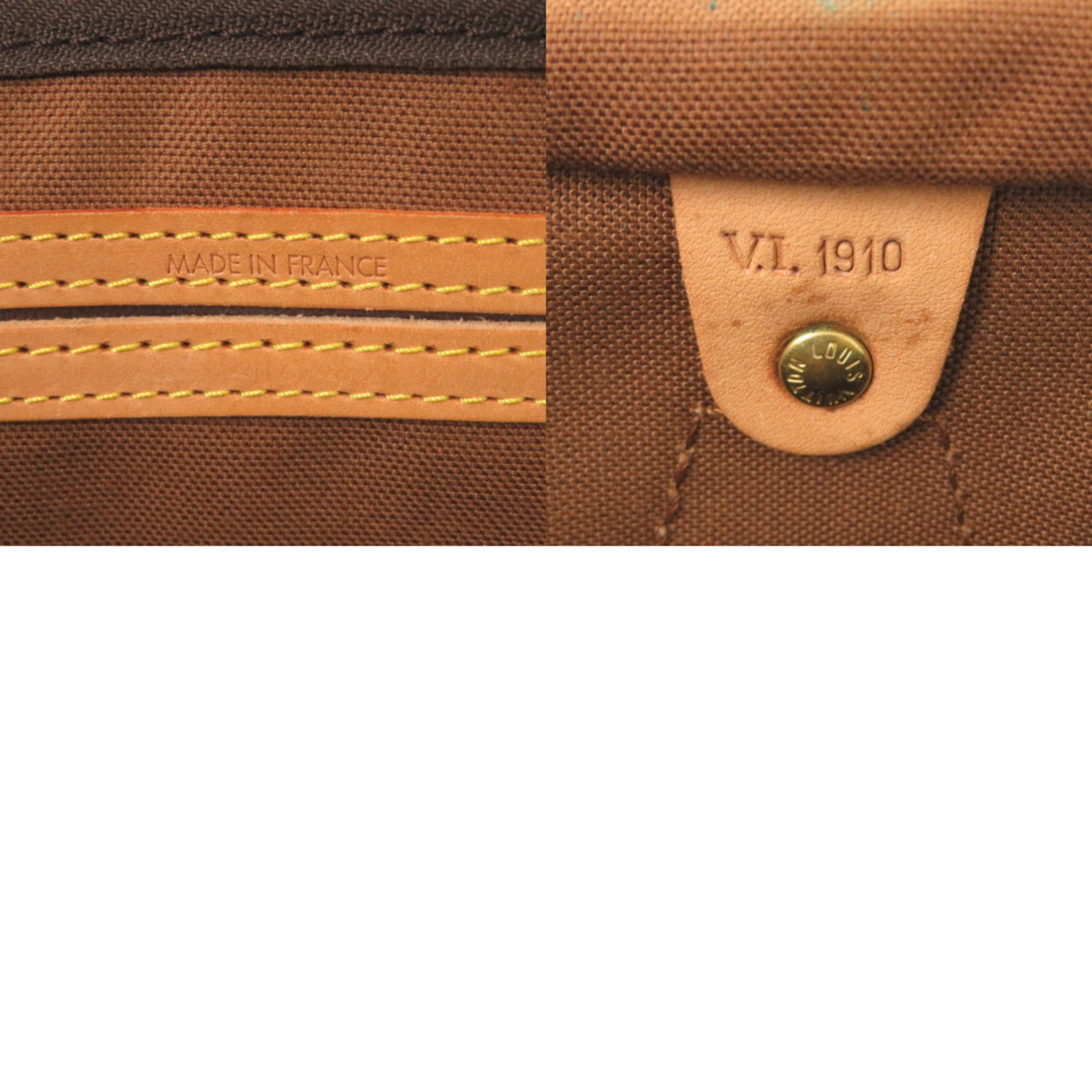 Canvas Handbag Monogram Louis Vuitton - 10