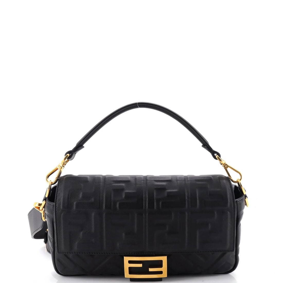 Bag NM Embossed Leather Medium Fendi Bag Zucca (1 of 6)