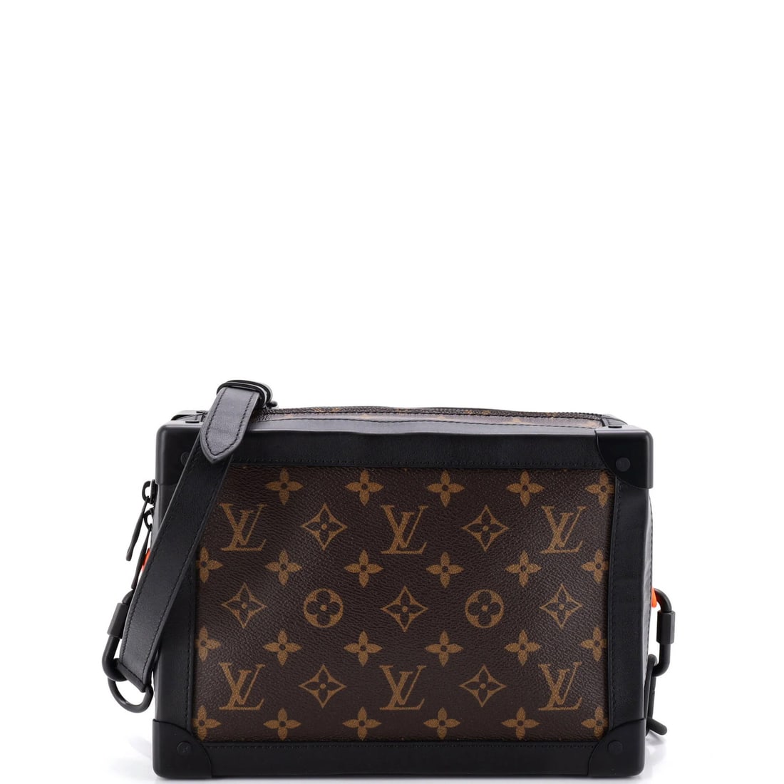 Vuitton Louis Ray Solar Soft Trunk Bag Monogram Canvas: Vuitton Louis Ray Solar Soft Trunk Bag Monogram Canvas Brown Louis Vuitton Solar Ray Soft Trunk Bag with Monogram Canvas exterior, featuring cross body design and adjustable strap drop. Measuring 7"