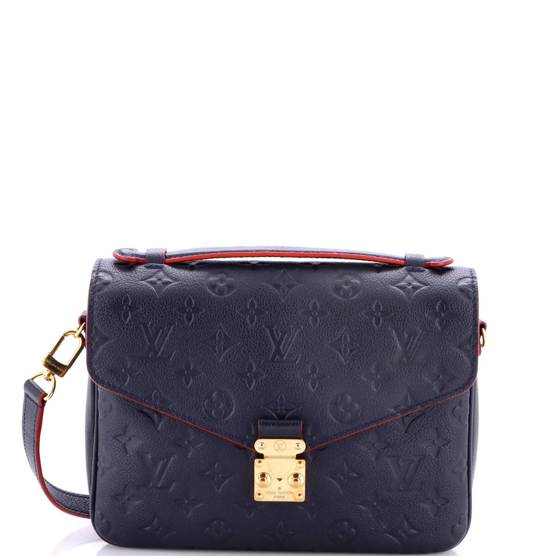 Vuitton Monogram Leather Empreinte Pochette Louis (1 of 7)