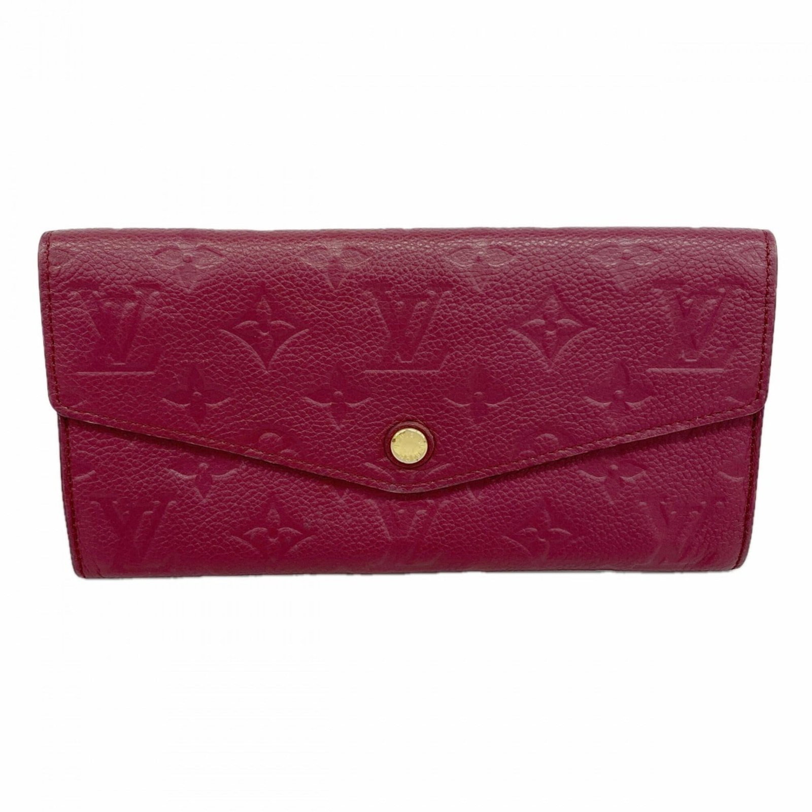 Louis Vuitton Bi Fold Wallet: Louis Vuitton Bi Fold Wallet Aurore Louis Vuitton Bi Fold Wallet, measuring 10cm x 20cm x 2cm, features the iconic design with traces of usage and minor scratches. This used long wallet is in good