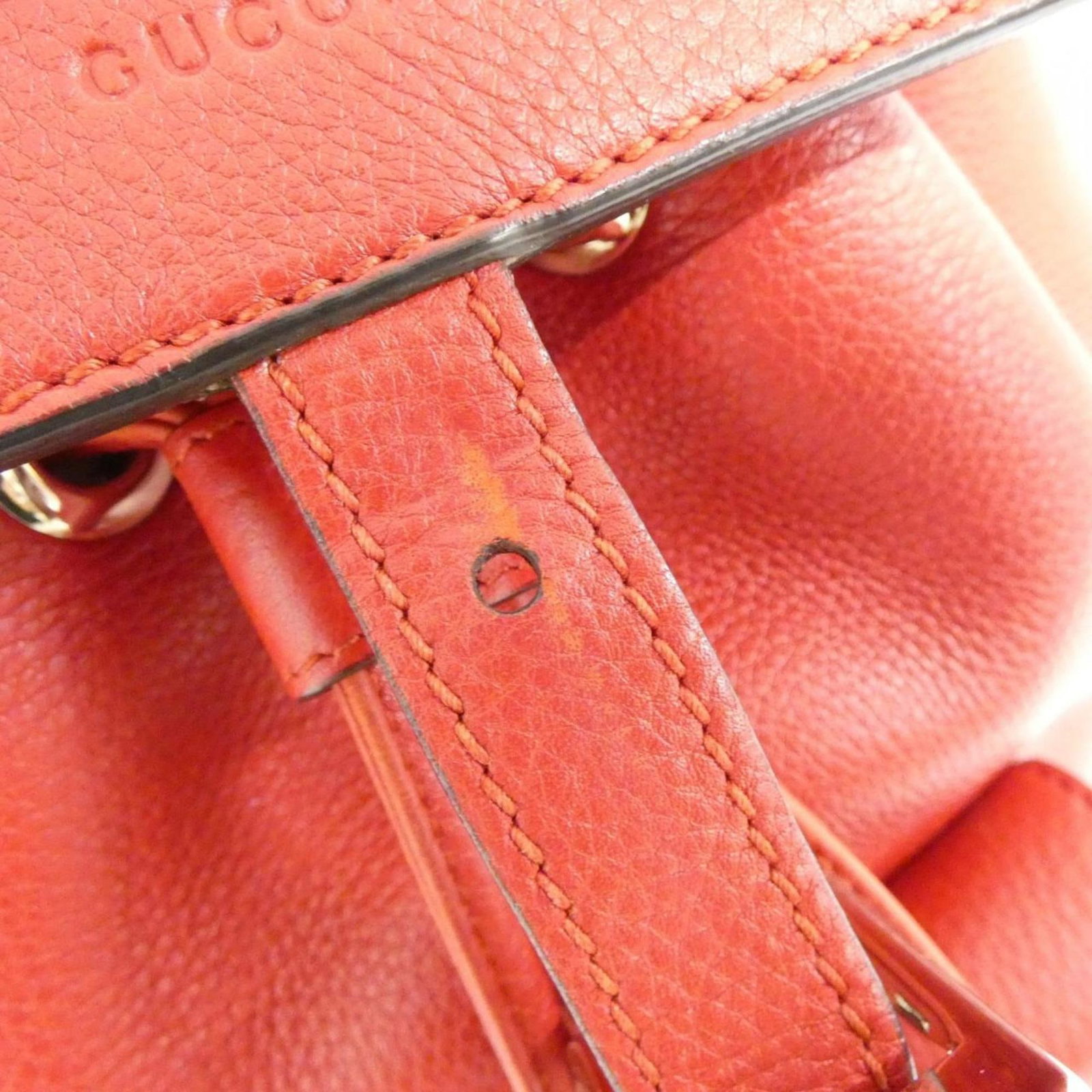 Backpack Leather Gucci - 6