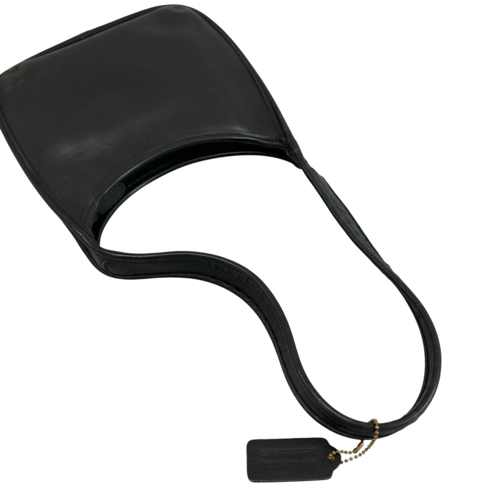 Handbag Leather Coach - 5