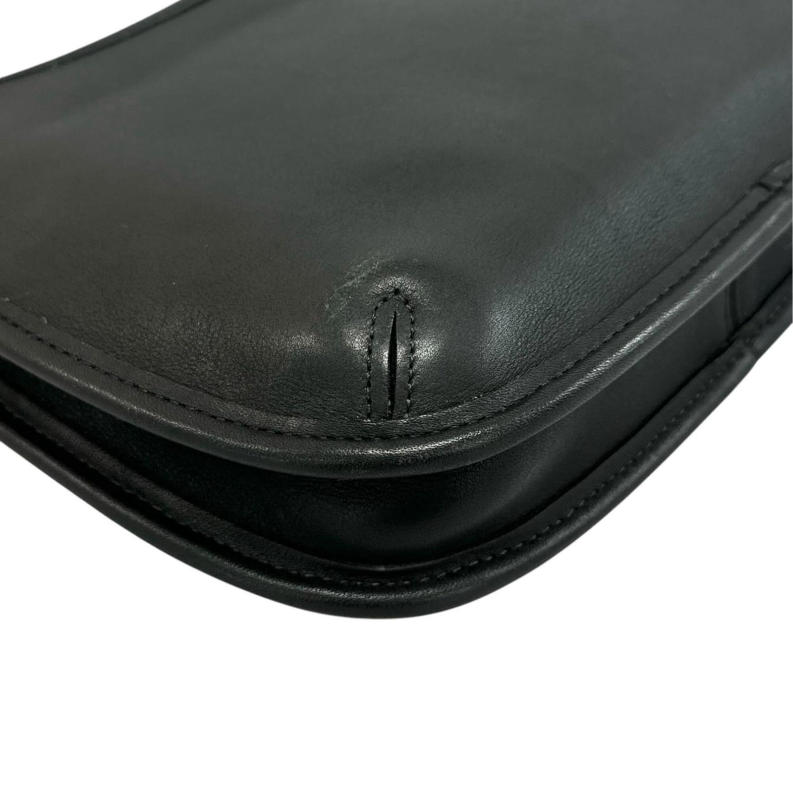 Handbag Leather Coach - 7