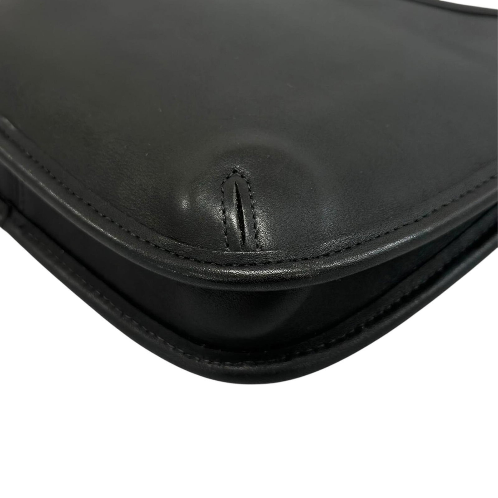 Handbag Leather Coach - 8