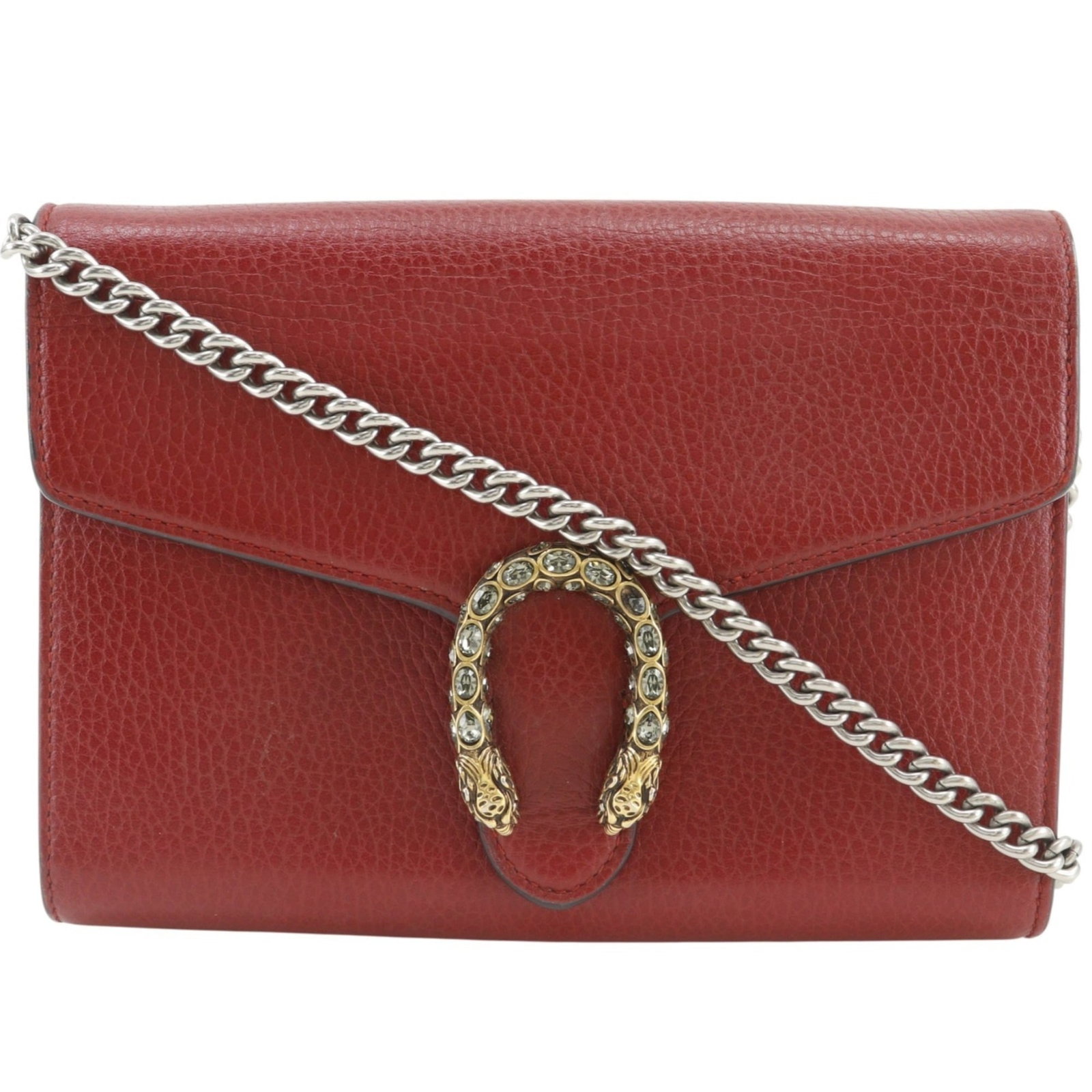 Shoulder Bag Leather Gucci: Shoulder Bag Leather Gucci This stunning Gucci leather shoulder bag boasts a bold red color and sleek design, crafted from high-quality calfskin. With its classic shape and timeless style, it's perfec